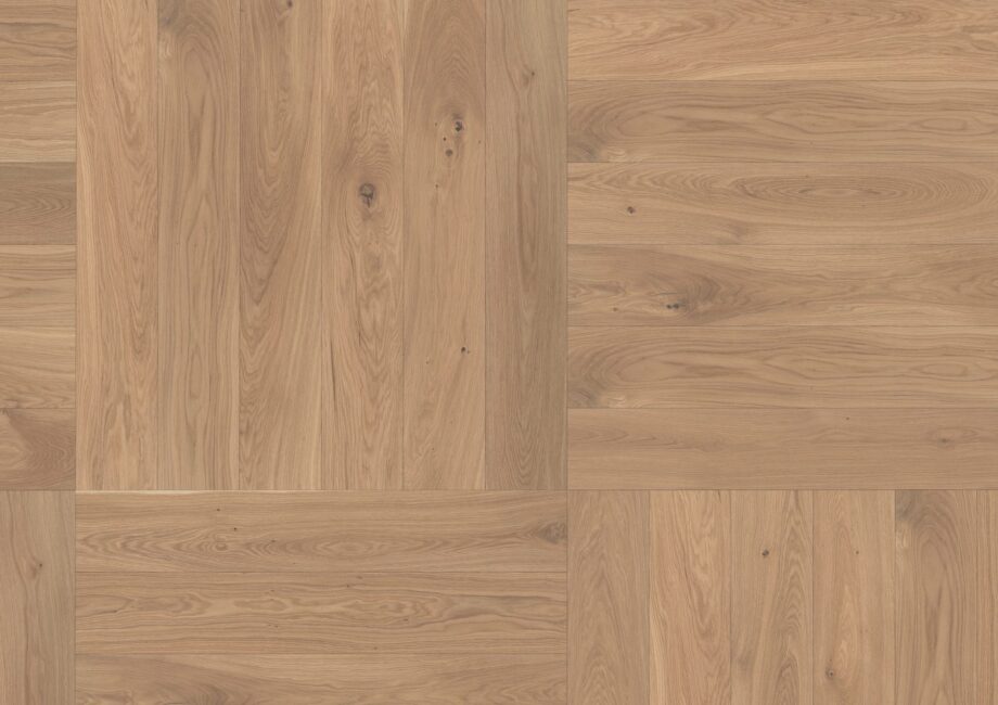 Parketti Tammi, ter Hürne, Oak light beige, harjattu, viistetty, luonnonöljy