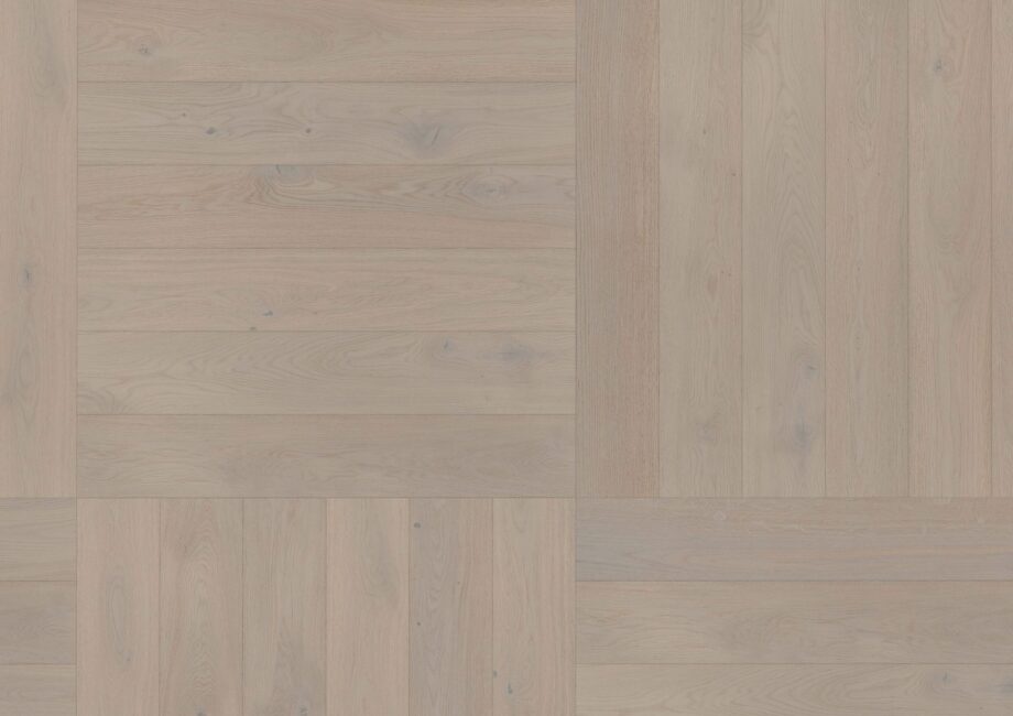 Parketti Tammi, ter Hürne, Oak light grey, harjattu, viistetty, erityisesti matta lakka