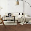 Kalasabaparkett Parky Swing Hazel Oak Rustic Light – interjöör