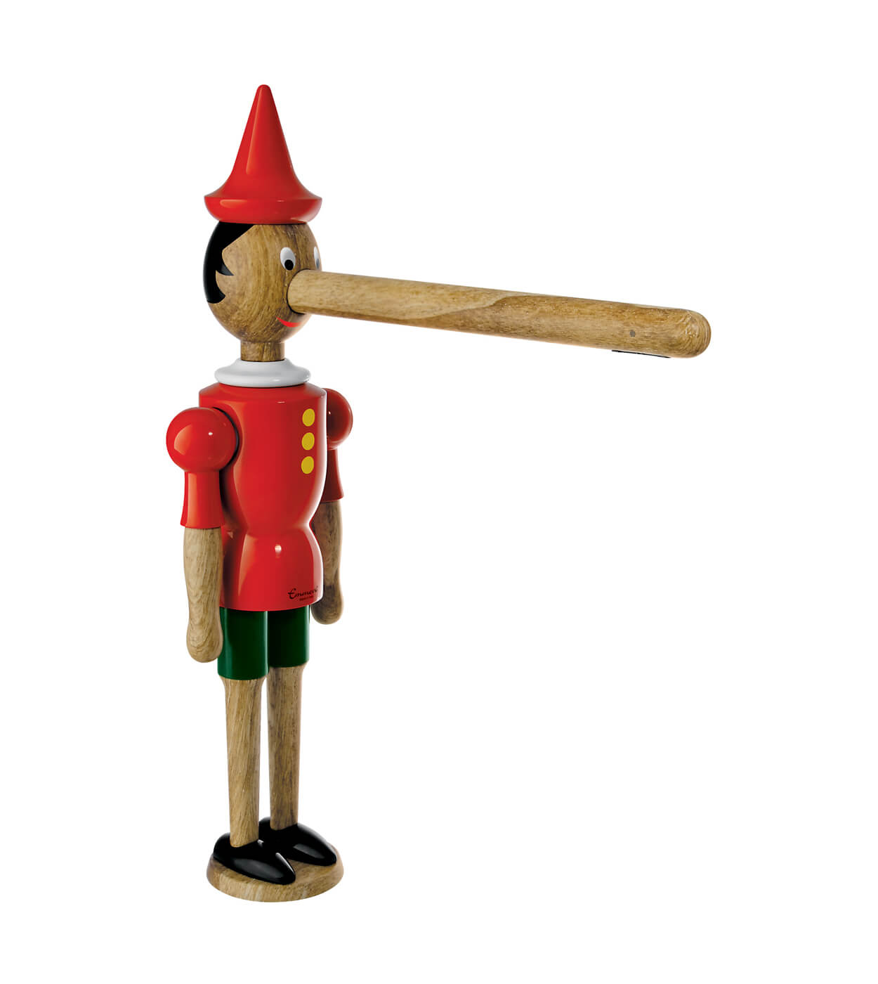 Pesuallashana Emmevi Pinocchio 1883, click-clack-pohjaventtiilillä