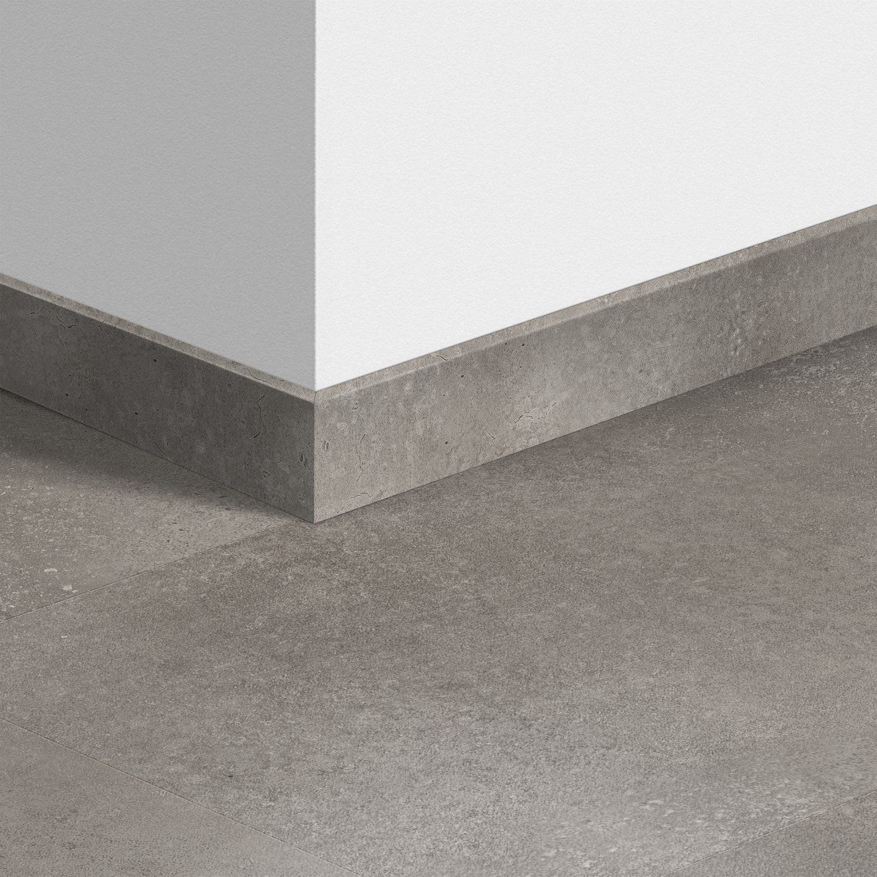 Jalkalista Quick-Step Concrete Rock LVT-vinyylilattialle, vedenkestävä, 12x58x2400 mm