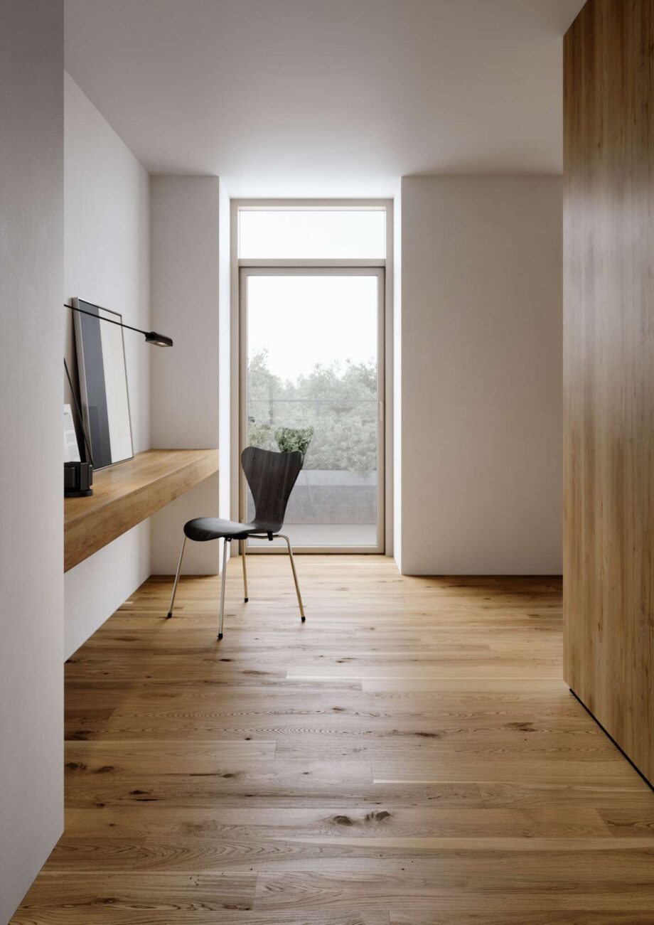 Tammiparketti Bauwerk Trendpark 1390 natur 46 mattalakattu harjattu – 4