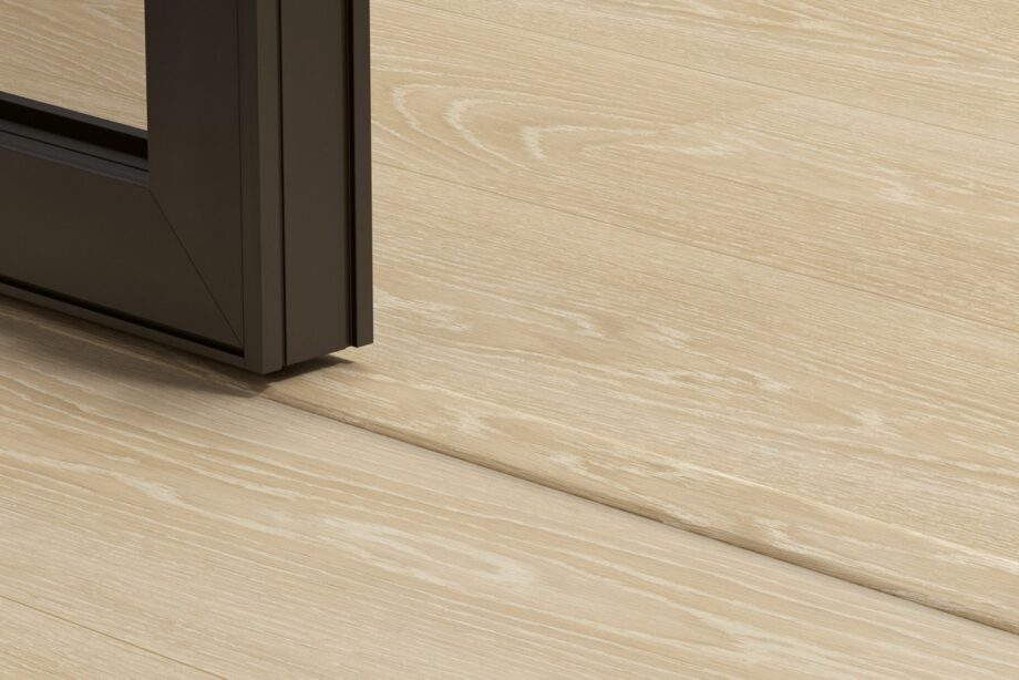 Incizo 5in1 -siirtymälista Quick-Step Frosty Beige Oak laminaatille, 13x48x2150 mm