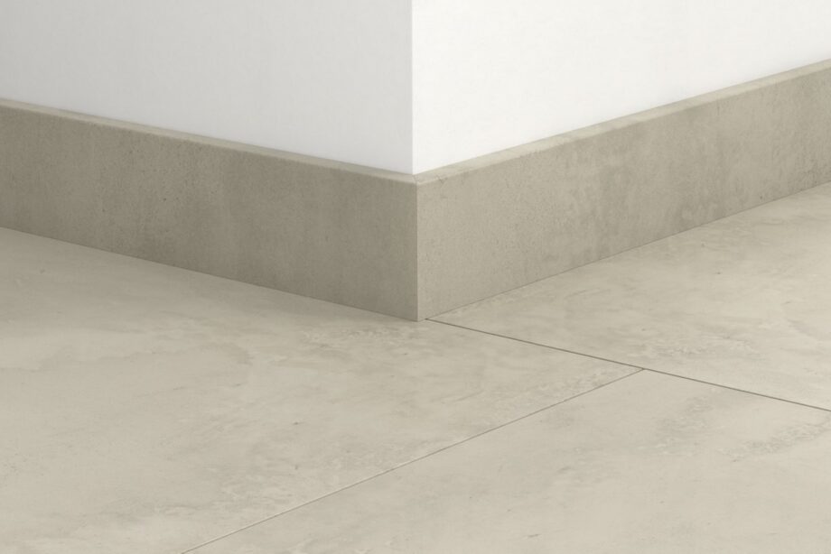 Jalkalista Quick-Step Grey Concrete laminaatille, MDF, 12x58x2400 mm