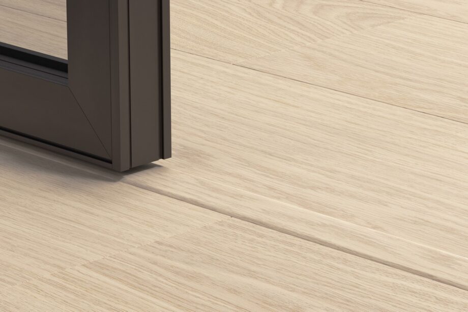 qsvincp40099-1 Incizo 5in1 -siirtymälista Quick-Step Pure Oak Polar LVT-vinyylilattialle (Alpha), 8x45x2000 mm
