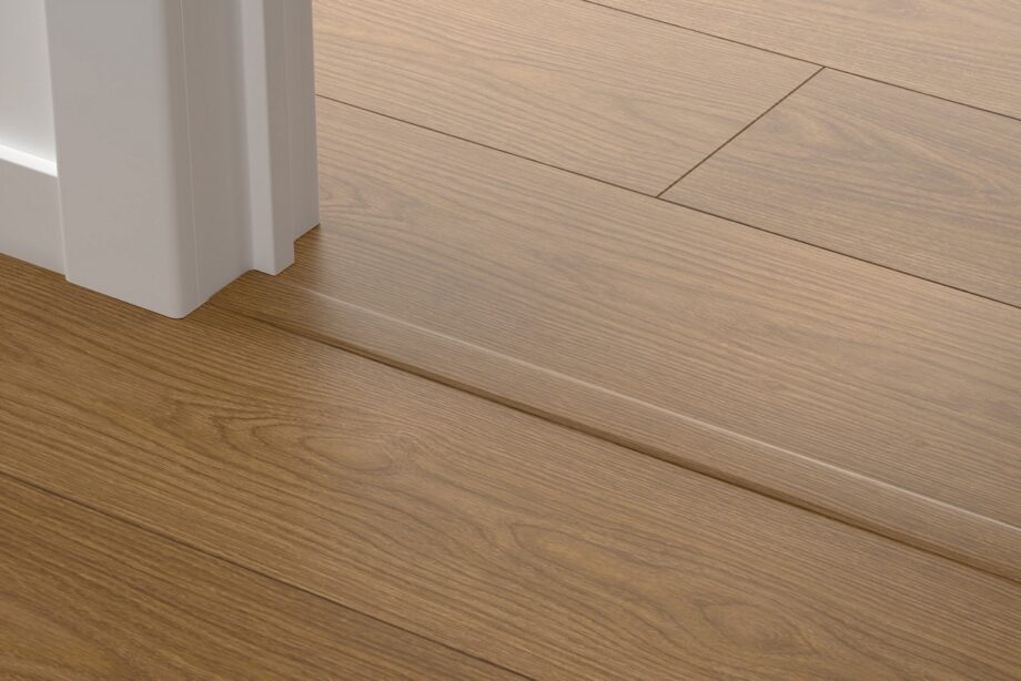 Incizo 5in1 -siirtymälista Quick-Step Cocoa Oak LVT-vinyylilattialle (Alpha), 8x45x2000 mm
