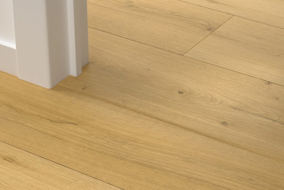 Incizo 5in1 -siirtymälista Quick-Step Brushed Oak Honey LVT-vinyylilattialle (Alpha), 8x45x2000 mm