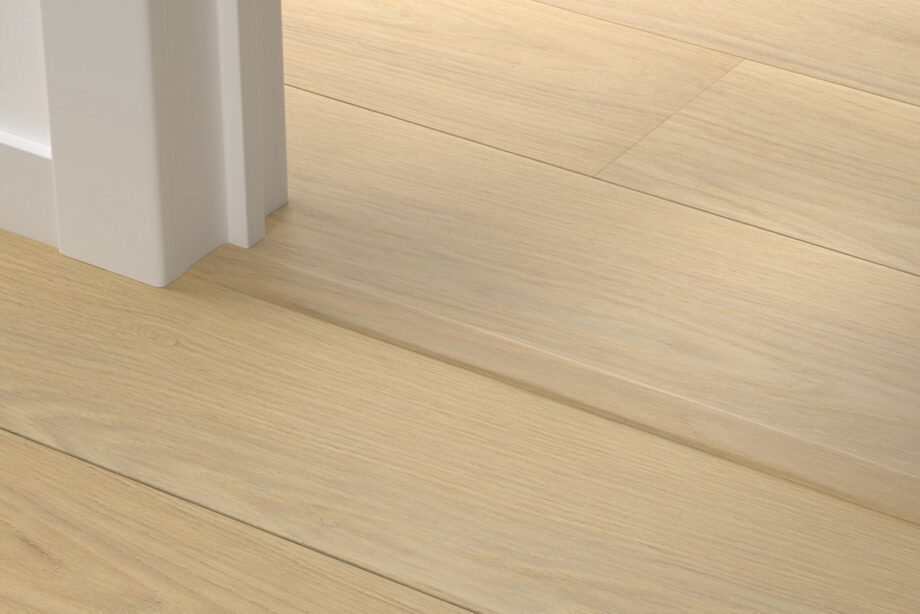 Incizo 5in1 -siirtymälista Quick-Step Lily White Oak Extra Matt parketille, puuviilu, 17x54x2150 mm