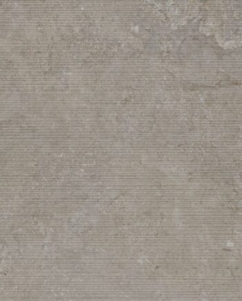 Reliefipintainen kivipintainen seinälaatta Tau Dorset Greige Relief, 60x120 cm, harmaanbeige, rektifioitu