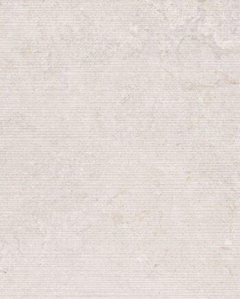 Reliefipintainen kivipintainen seinälaatta Tau Dorset White Relief, 60x120 cm, valkoinen, rektifioitu