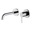 Seinään upotettava pesuallashana Emmevi Filobrass 85155, erilliset ruusukkeet, kromi Seinään upotettava pesuallashana Emmevi Filobrass 85155, erilliset ruusukkeet