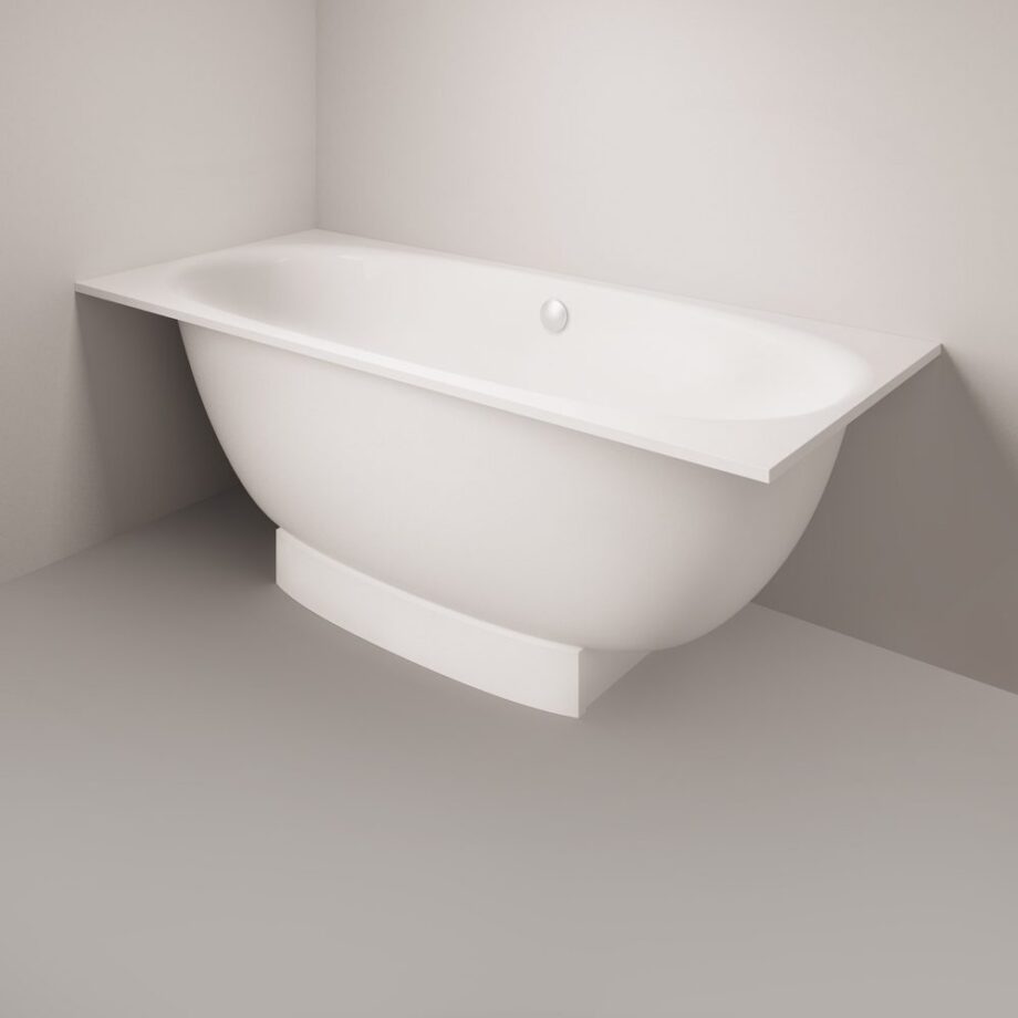 Upotettava kylpyamme PAA VERSO 170×75 cm, valukivi – kuva 4 Upotettava kylpyamme PAA VERSO 170x75 cm, valukivi – 4