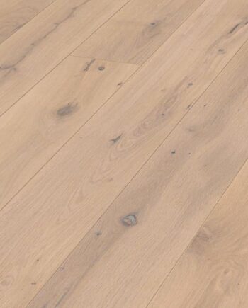 Tammiparketti Meister, Longlife PD 400, Authentic off-white oak 09031, 1-sauva, 2200 x 180 mm, harjattu, luonnonöljy