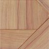 187546-1 Triibulise 3D reljeefiga keraamiline seinaplaat Dune Stripes Mix Teak, 25x25 cm, 10 mm, tiikpuu