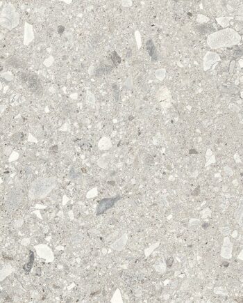 Terrazzokuvioinen keraaminen terassilaatta Terrazzo Stone Cold Grey, 59,3x59,3 cm, 20 mm, matta, liukueste R11