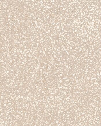 Terrazzokuvioinen mattapintainen lattialaatta Tau Portobello Sand, 60x60 cm, 9 mm, hiekanbeige, R10, rektifioitu