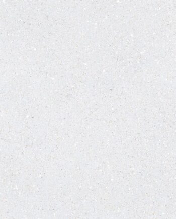 Terrazzokuvioinen mattapintainen lattialaatta Tau Sassy White, 60x120 cm, 10,5 mm, valkoinen, R10, rektifioitu