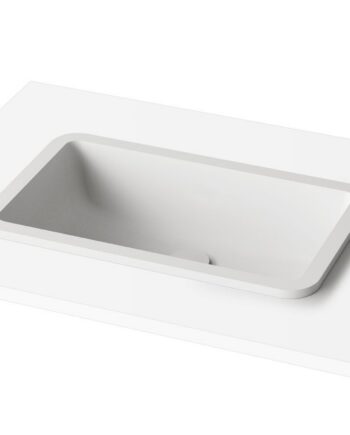 Upotettava pesuallas PAA OPUS IN 52x32 cm, Silkstone