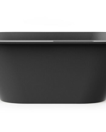Vapaasti seisova kylpyamme PAA DECO RIM 166x81 cm, Graphite