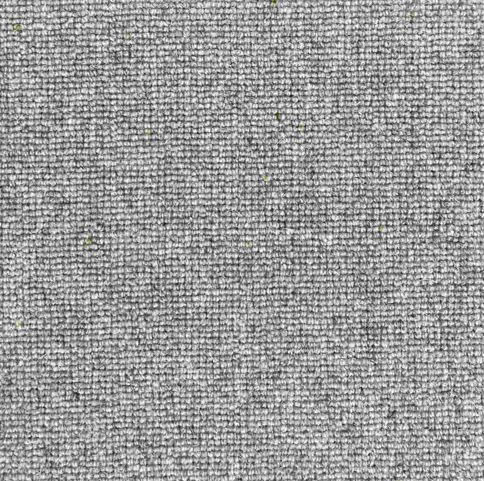 Villainen kokolattiamatto Creatuft Riga 35 Silver grey