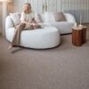 Villainen kokolattiamatto Creatuft Porto 1 White – kuva 2 Villainen kokolattiamatto Creatuft Porto 40 Greige – 2