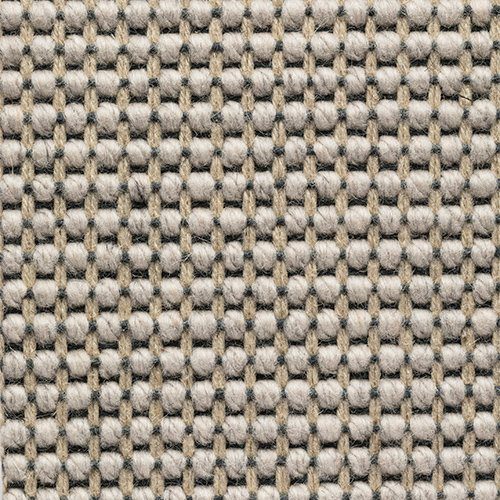 Villainen kokolattiamatto Creatuft Tivoli Plus 35 Light grey