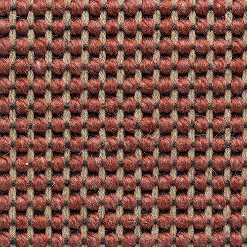 Villainen kokolattiamatto Creatuft Tivoli Plus 60 Red