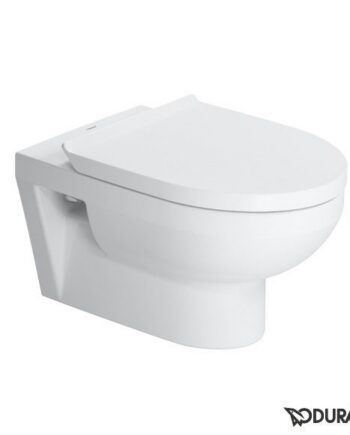 WC-laite seinämalli Duravit DuraStyle Basic Rimless, Soft Close - kannella
