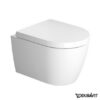 WC-laite seinämalli Duravit ME by Starck Compact Rimless, Durafix, Soft Close – kannella WC-laite seinämalli Duravit ME by Starck Compact Rimless, Durafix, Soft Close - kannella