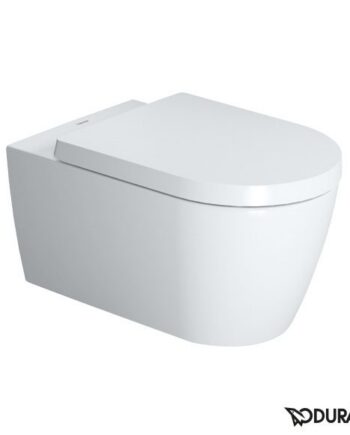 WC-laite seinämalli Duravit ME by Starck Rimless, Durafix, Soft Close - kannella
