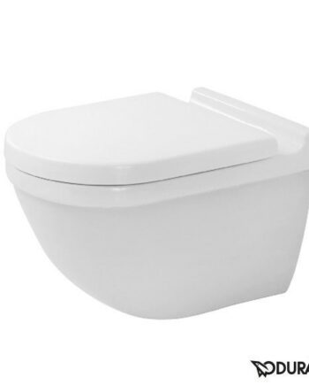 WC-laite seinämalli Duravit Starck 3 Rimless, Durafix, Soft Close - kannella
